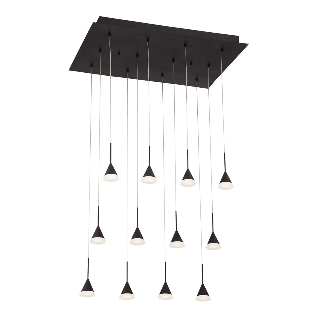 Eurofase 28176-022 Albion Chandelier, Black