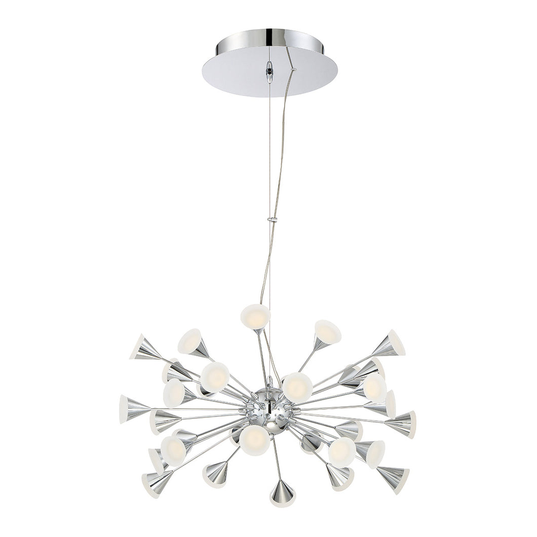 Eurofase 29028-016 Esplo Chandelier, Chrome