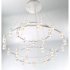 Eurofase 33723-013 Netto Chandelier, Chrome