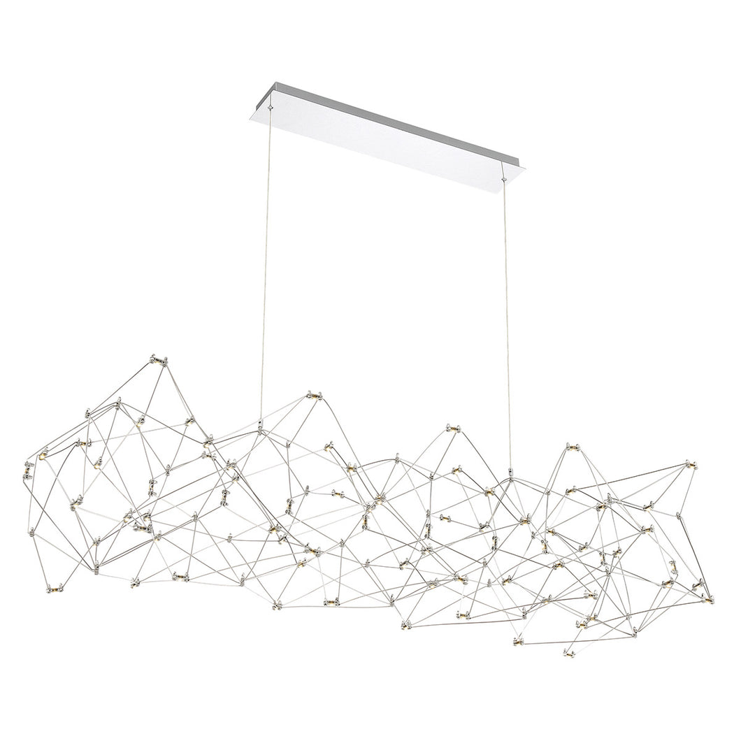 Eurofase 38036-019 Leonardelli Chandelier, Chrome