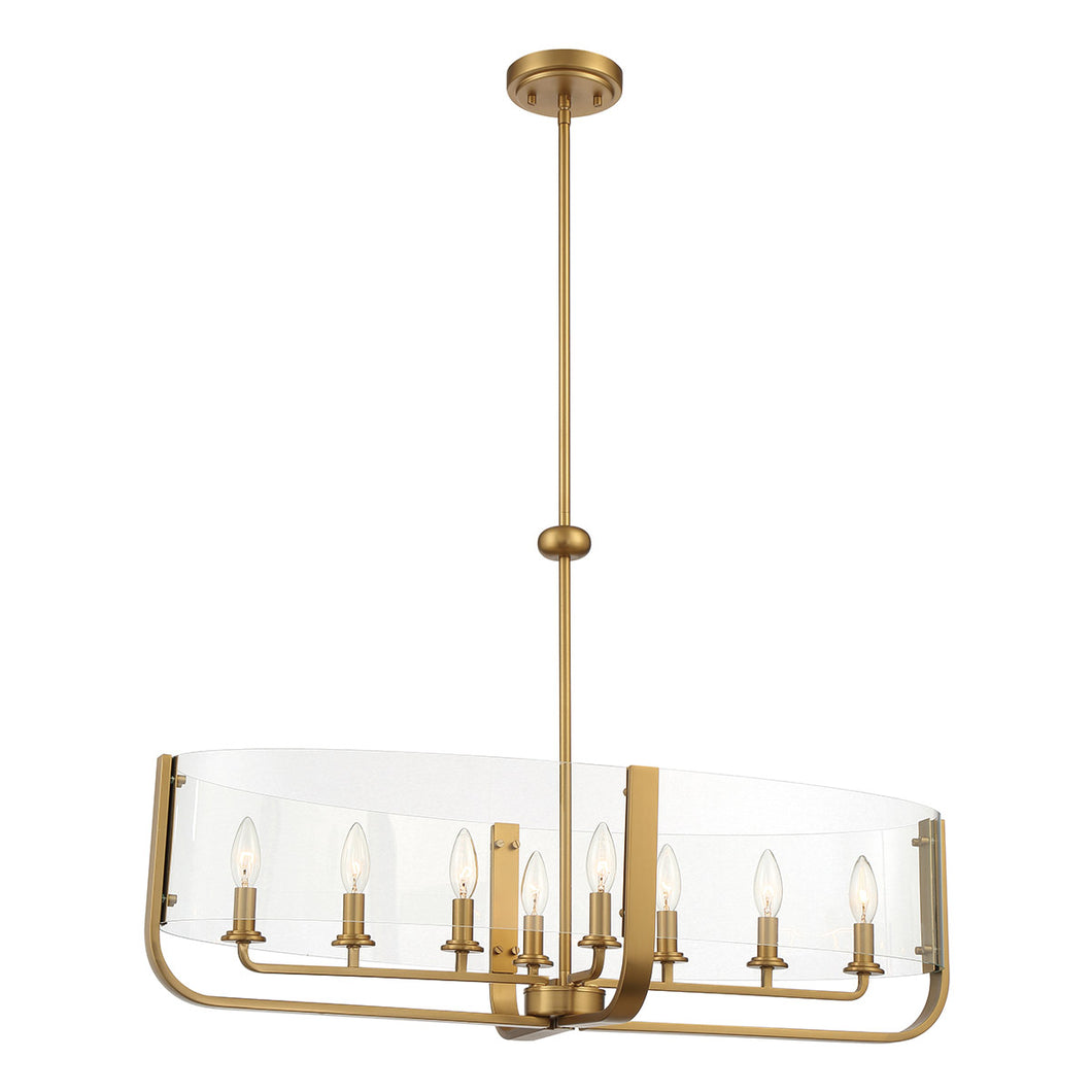 Eurofase 38157-011 Campisi Chandelier, Brass