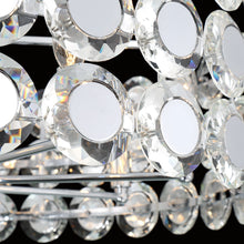 Load image into Gallery viewer, Eurofase 44287-016 Perrene 8 Light Chandelier In Chrome