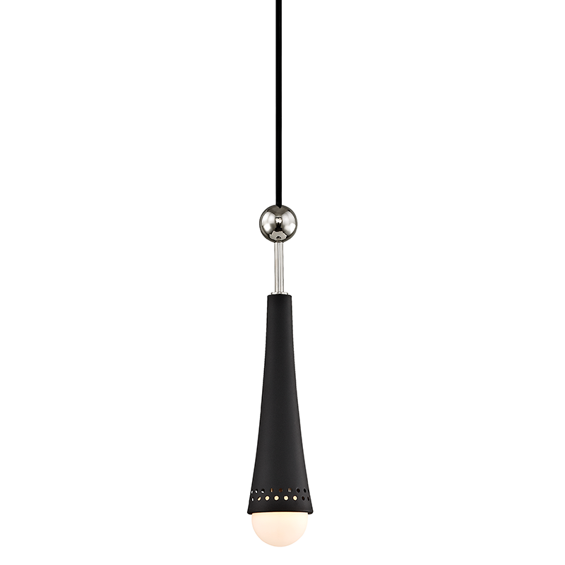 Hudson Valley 2130-Pn 1 Light Pendant, PN