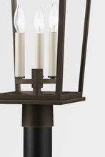 Load image into Gallery viewer, Troy B8903-TBZH 3 Light Large Exterior Wall Sconce, Aluminum And Stainless Steel