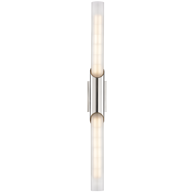 Local Lighting Hudson Valley 2142-Pn 2 Light Wall Sconce, PN WALL SCONCE