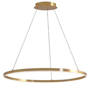 Dainolite CIR-3263C-AGB 63W Chandelier, AGB w/ WH Acrylic Diffuser