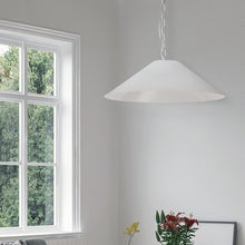 Load image into Gallery viewer, Dainolite PSY-M-MW-790 1LT Incandescent Pendant, MW w/ WH Shade