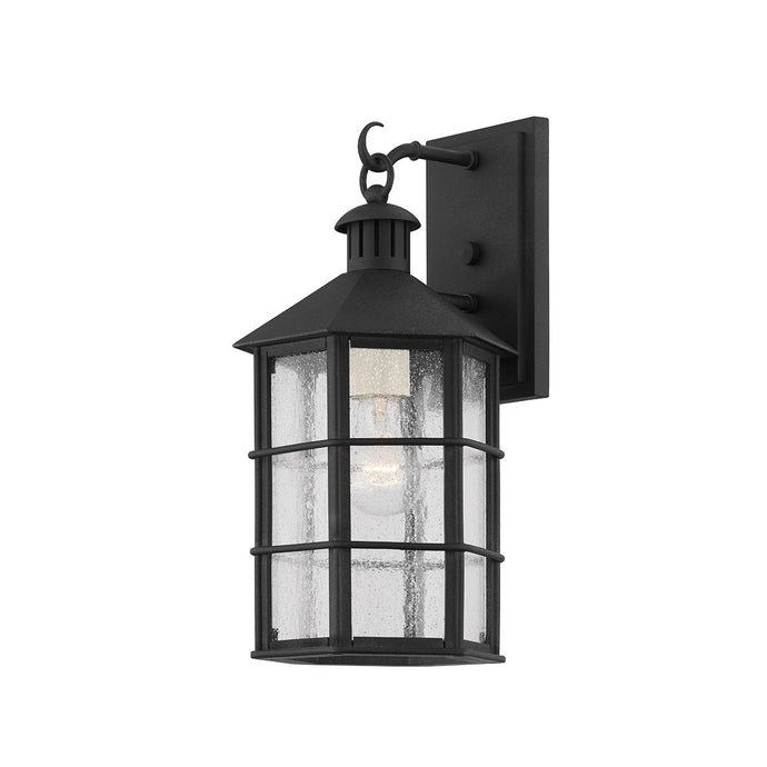 Troy B2511-FRN 1 Light Exterior Small Wall Sconce, French Iron