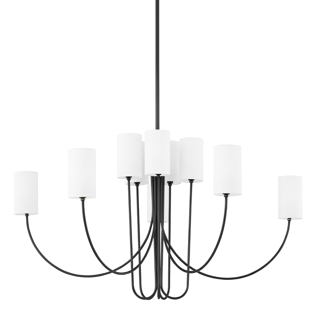 Hudson Valley 6848-OB 10 Light Chandelier, Old Bronze