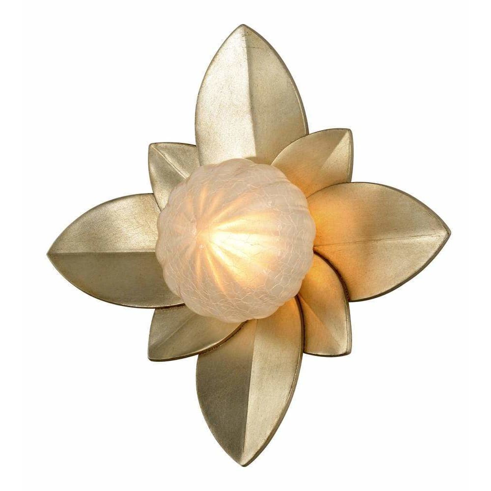 Local Lighting Corbett 261-13-Gigi 1Lt Wall Sconce, SILVER LEAF Wall Sconce