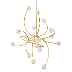 Corbett-Standard 294-716 16 LIGHT PENDANT Pendant GOLD LEAF 