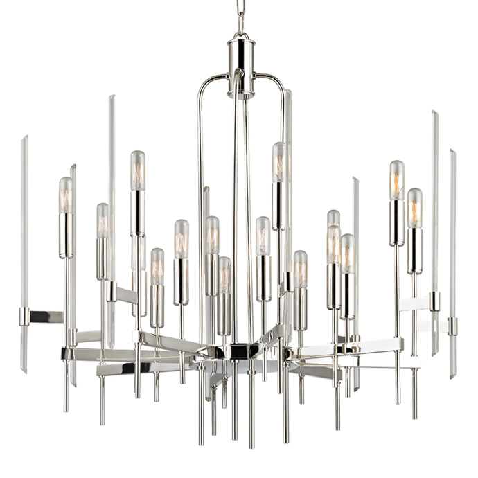 Hudson Valley 9916-Pn 16 Light Chandelier, PN