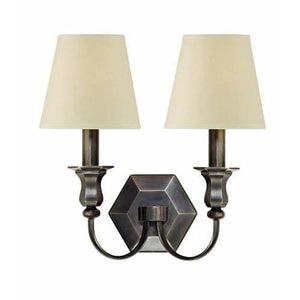 Local Lighting Hudson Valley 1412-Ob 2 Light Wall Sconce, OB WALL SCONCE