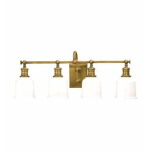 Local Lighting Hudson Valley 1974-AGB 4 Light Bath Bracket, AGB BATH AND VANITY