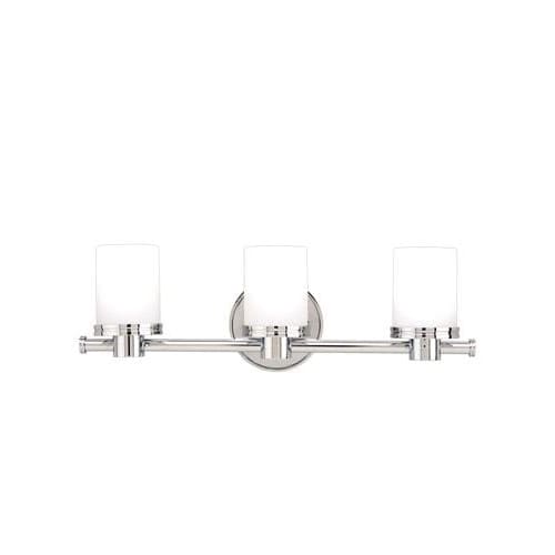 Local Lighting Hudson Valley 2053-Pc-3 Light Bath Bracket, PC BATH AND VANITY