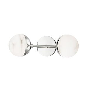 Hudson Valley-2832-Pn 2 Light Wall Sconce Polished Nickel - 