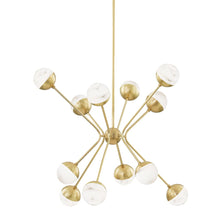 Load image into Gallery viewer, Hudson Valley-2836-Agb 12 Light Chandelier Aged Brass - 