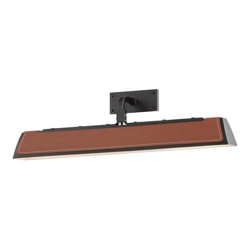 Local Lighting Hudson Valley 5324-Ob 2 Light Wall Sconce W/ Saddle Leather, OB Wall Sconce