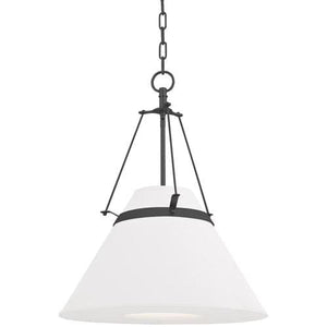 Local Lighting Hudson Valley 6421-Ob 1 Light Pendant, OB Pendant