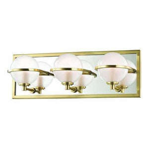 Local Lighting Hudson Valley 6443-AGB 3 Light Bath Bracket, AGB BATH AND VANITY