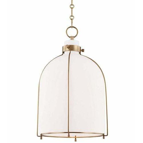 Local Lighting Hudson Valley 7314-AGB 1 Light B Pendant, AGB Pendant