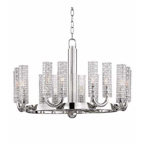 Local Lighting Hudson Valley 8016-Pn-16 Light Chandelier, PN Chandelier