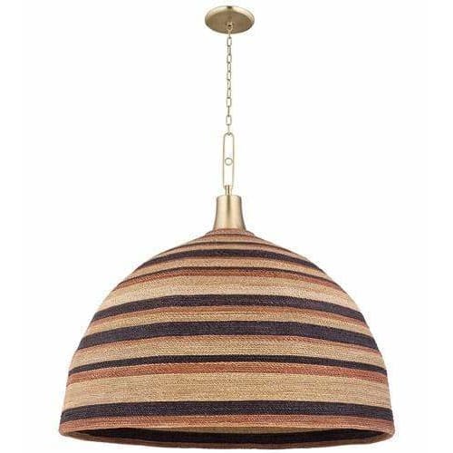 Local Lighting Hudson Valley 9340-AGB 1 Light Pendant, AGB Pendant