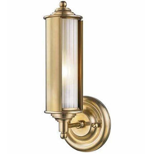 Local Lighting Hudson Valley Mds103-AGB 1 Light Wall Sconce, AGB WALL SCONCE