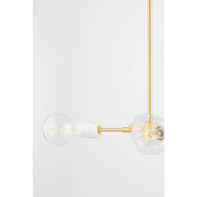 Load image into Gallery viewer, Mitzi H120603-AGB 3 Light Semi Flush Aged Brass - Semi Flush