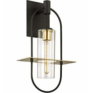 Local Lighting Troy Lighting B6393-Smyth 1Lt Wall, DARK BRONZE AND BRUSHED BRASS Exterior